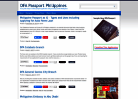 Dfapassportphilippines.com