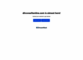 dhruvsoftonline.com