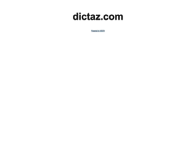 Dictaz.com