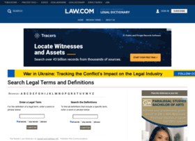 dictionary.law.com
