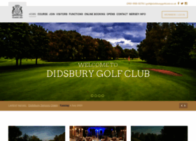 Didsburygolfclub.co.uk