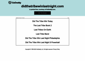 didthetribewinlastnight.com
