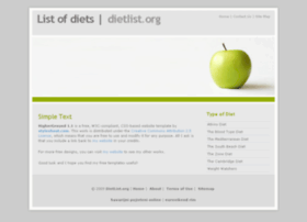 dietlist.org