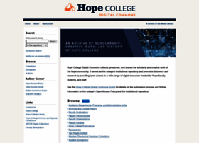 Digitalcommons.hope.edu