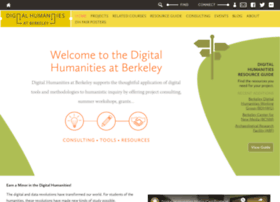 Digitalhumanities.berkeley.edu