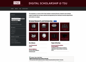 Digitalscholarship.tsu.edu