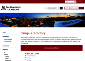 Directory.arizona.edu