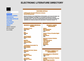 Directory.eliterature.org