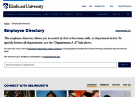 Directory.elmhurst.edu