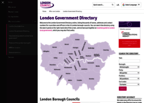Directory.londoncouncils.gov.uk