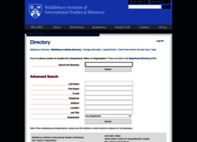 Directory.miis.edu