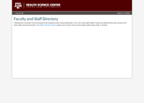 Directory.tamhsc.edu
