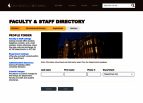 Directory.uwyo.edu