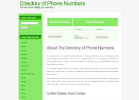directoryofphonenumbers.com