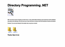 Directoryprogramming.net
