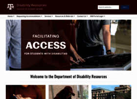 Disability.tamu.edu