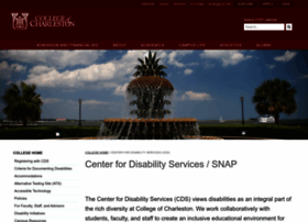 Disabilityservices.cofc.edu