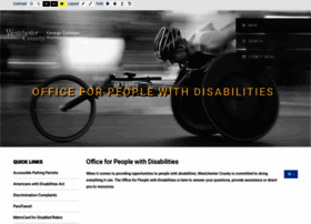 Disabled.westchestergov.com