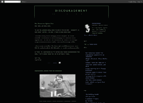 Discouragement.blogspot.com