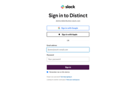 Distinctdistribution.slack.com