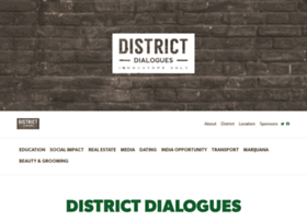 Districtdialogues.splashthat.com
