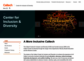 Diversitycenter.caltech.edu