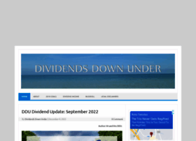 Dividendsdownunder.com