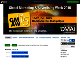 Dmai2015gmaw.sched.org