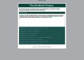 Docbook.sf.net