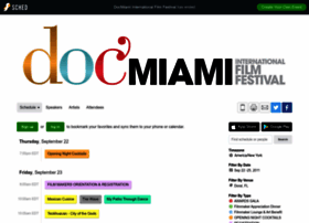 Docmiami11.sched.org