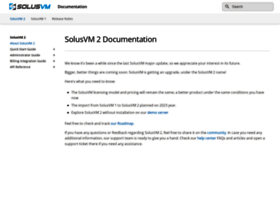 Documentation.solusvm.com