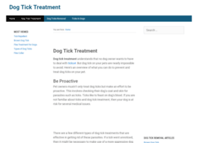 dogticktreatment.com