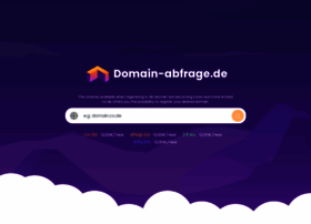 Domain-abfrage.de