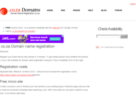 domain-name-registration.co.za