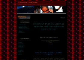 Domainsinternational.net