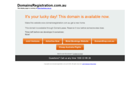 Domainsregistration.com.au