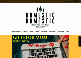 Domestic-domestic.myshopify.com
