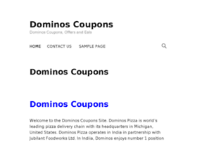 dominoscoupons.co.in