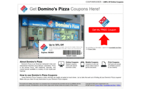 Dominospizza.couponrocker.com