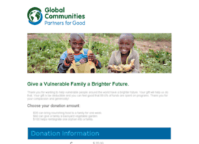 Donate.globalcommunities.org