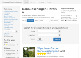 donaueschingenhotels.com