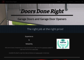 Doorsdoneright.com