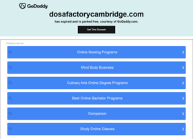 Dosafactorycambridge.com