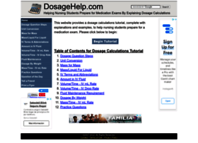 dosagehelp.com