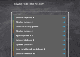 downgradeiphone.com