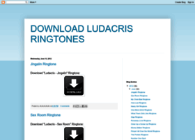 Download-ludacris-ringtones.blogspot.co.il