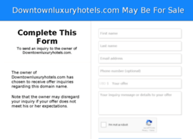 downtownluxuryhotels.com