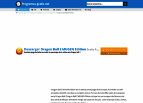 dragon-ball-z-mugen-edition.programas-gratis.net
