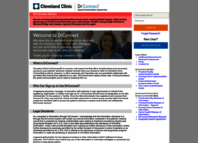 Drconnect.clevelandclinic.org