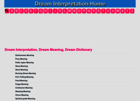 Dreaminterpretation.dedikmi.com